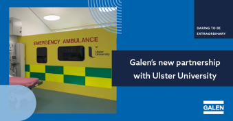 Galen launches three-year partnership with Ulster University to support new Paramedic Sciences Award